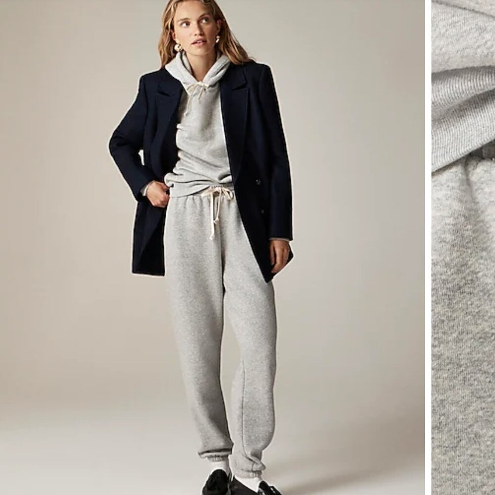 Jcrew French Terry joggers track pants sweats